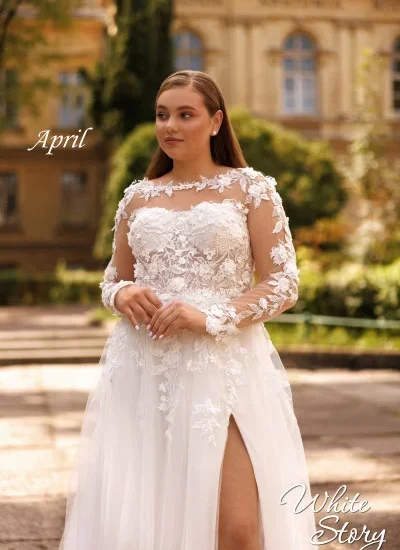 Sunlight plus size bridal gowns by White Story