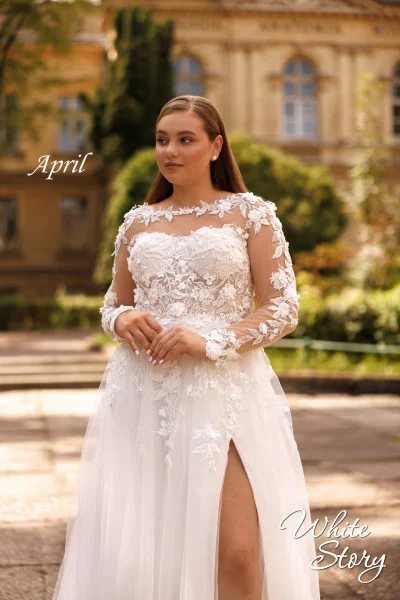 White Story – Sunlight Plus Size Collection Sunlight plus size bridal gowns by White Story