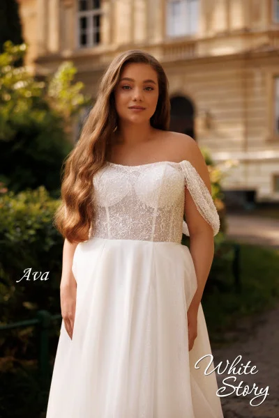 White Story – Sunlight Plus Size Collection White Story plus size wedding dresses at Pickyglam Bridal in Appleton Wisconsin